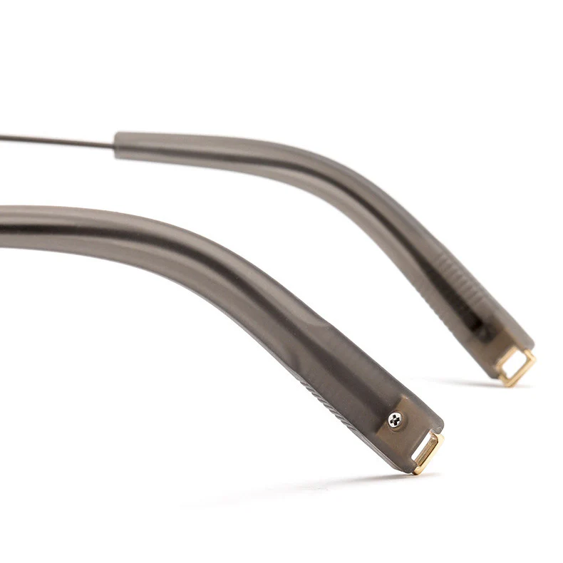 Men's Browline Glasses Frame for Large Faces VK2211 - Image 6