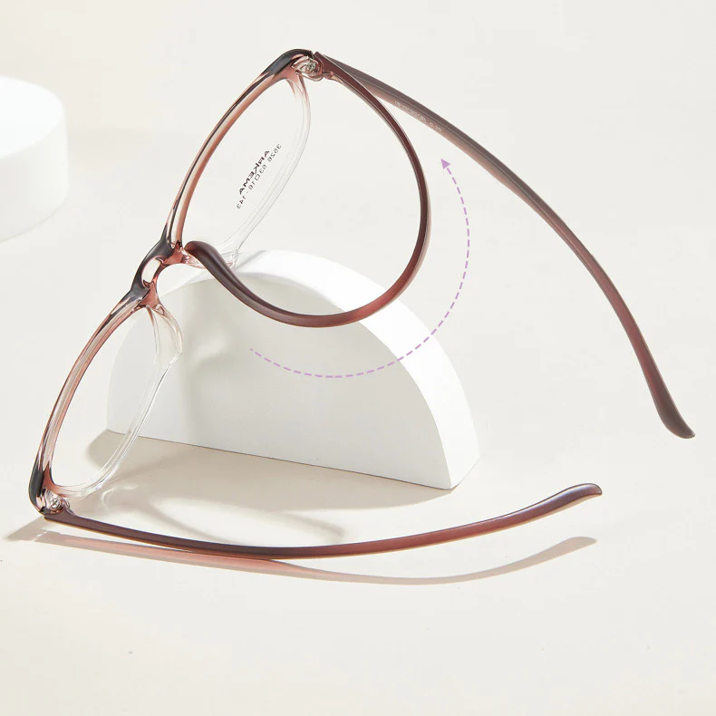 Y2K Style Cat-Eye Glasses Frame Vintage & Trendy VK2214 - Image 9
