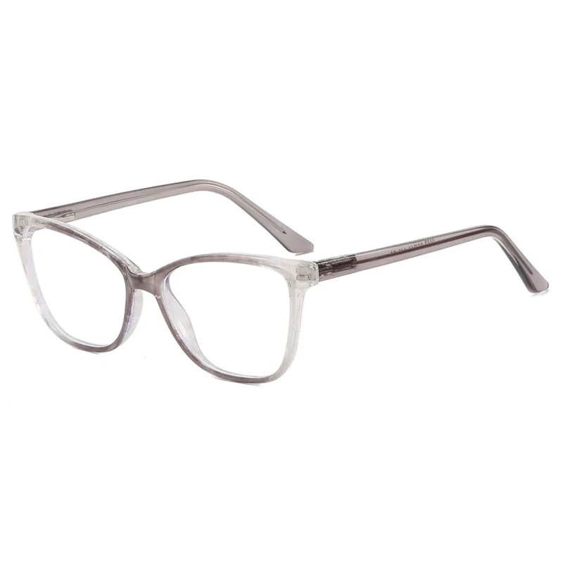 Women's Cat Eye Glasses Fashionable Patterned Frame VK2217 - Image 4