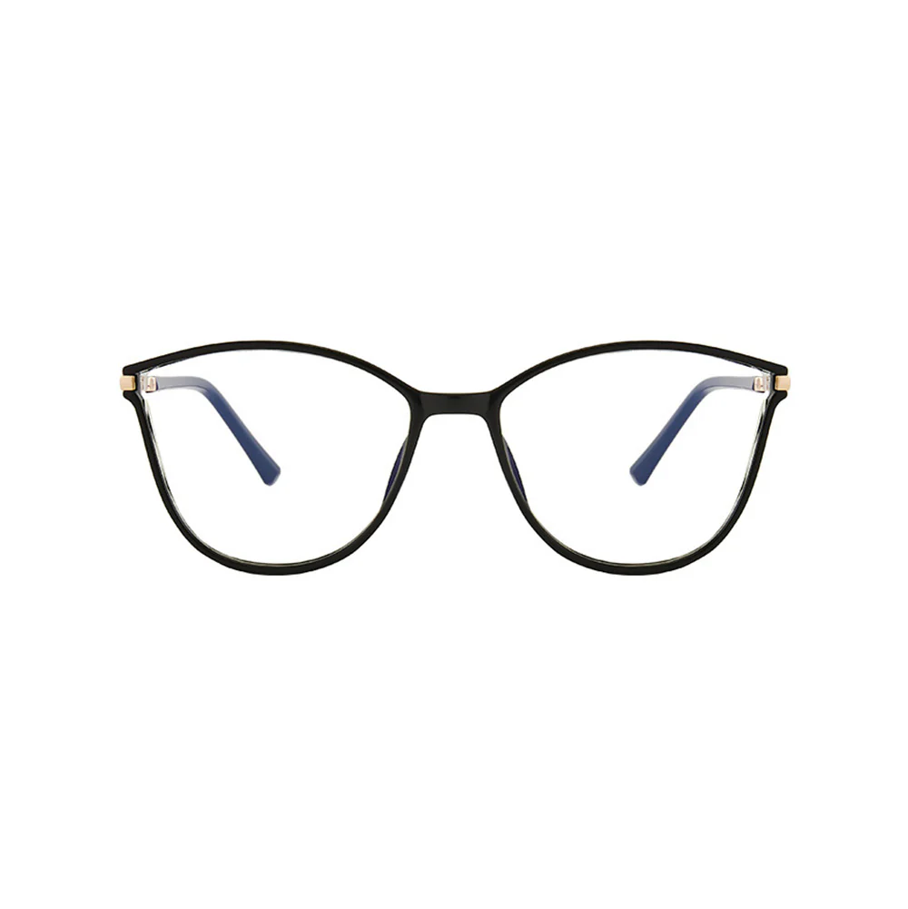 Blue Light Blocking Cat-Eye Glasses Glitter Side VK2221 - Image 5