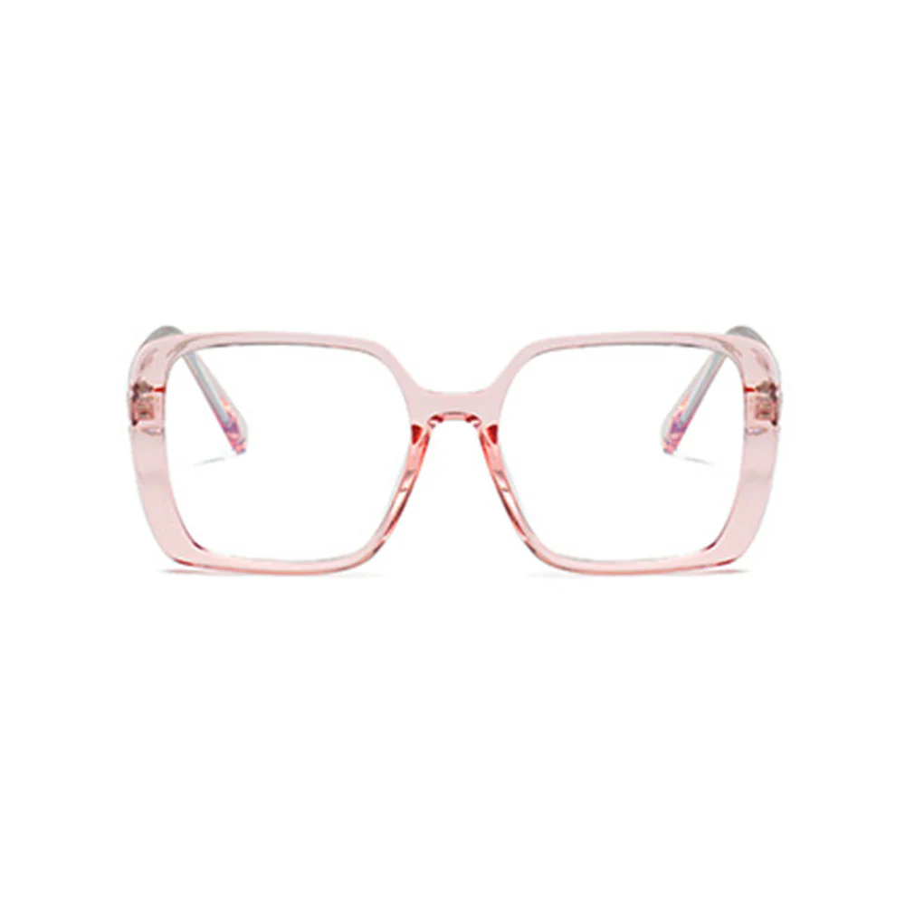 Oversized Eyeglass Frames Metal Core Temple Arms VK2223 - Image 10