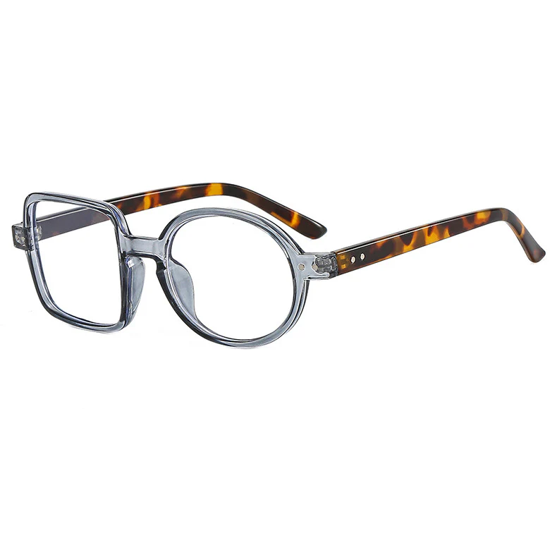 Geometric Niche Design Glasses Unique Trendy Frames VK2225 - Image 4