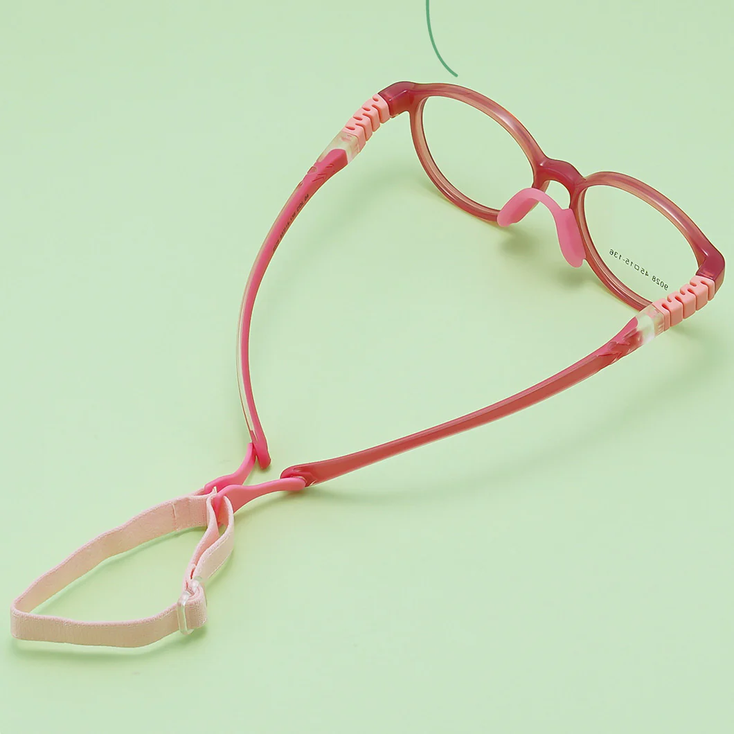 French Nano Silicone Round Children's Eyeglass Frames VK2227 - Image 4