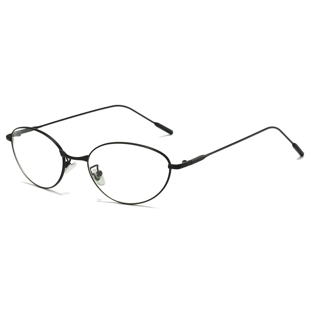 Futuristic Cat-Eye Metal Glasses Trend VK2230 - Image 7