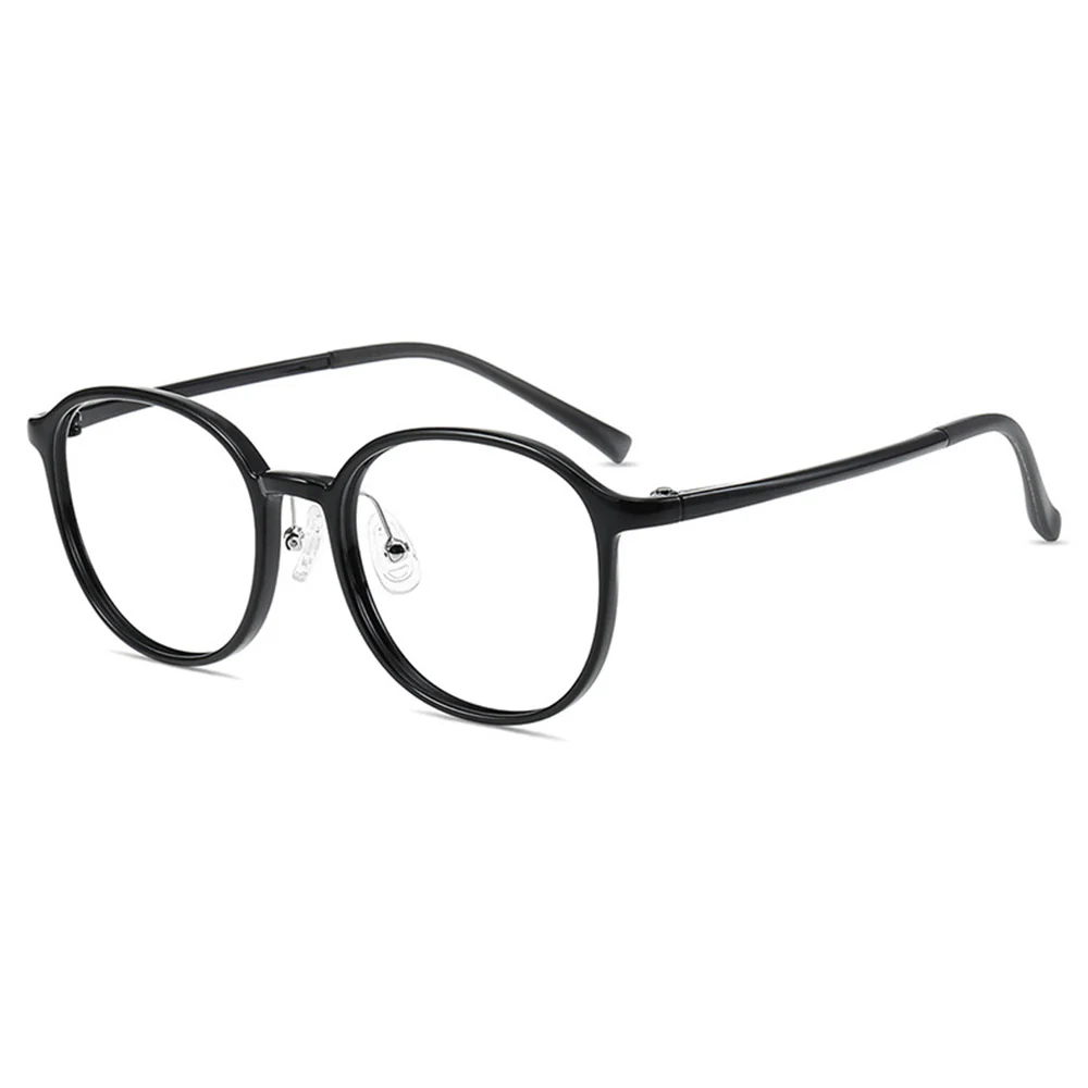 Round Ultra-Light Blue Light Blocking Myopia Glasses VK2232 - Image 2
