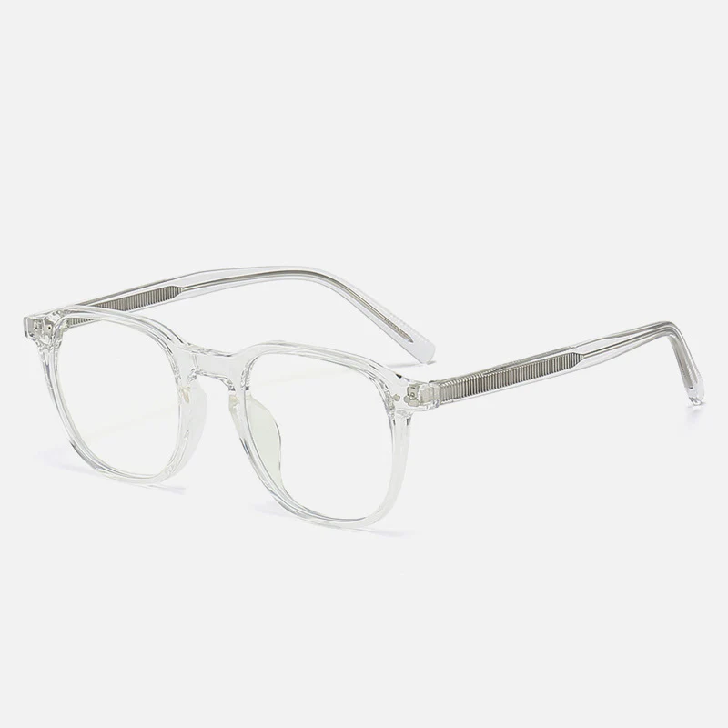 Square Acetate Temple Retro Rivet Prescription Eyeglass VK2233 - Image 11