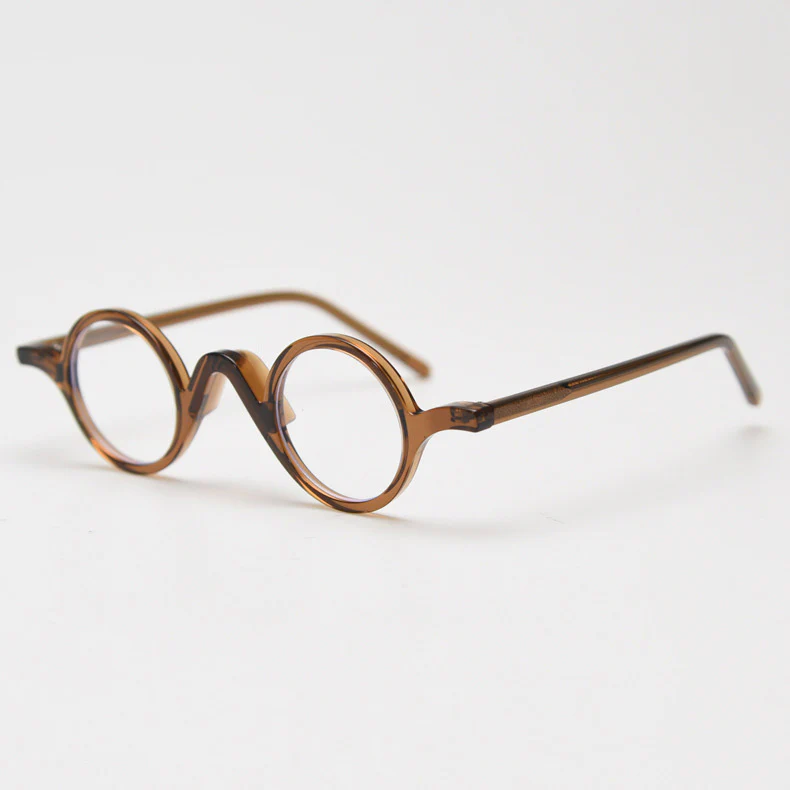 Unique Retro Style Vintage Round Eyeglass Frames VK2235 - Image 5