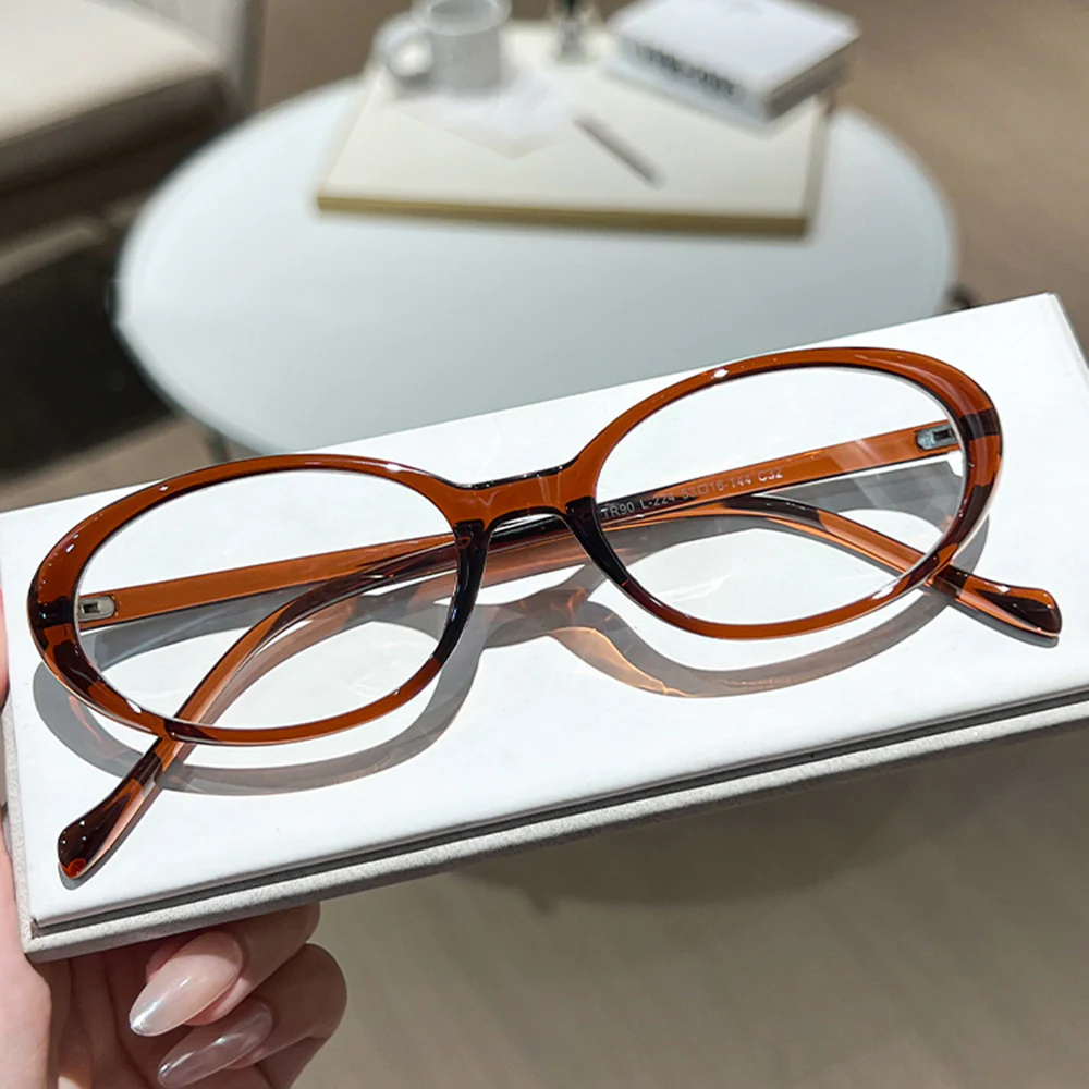 Oval Fashion Retro Optical Glasses for Artistic Style VK2236 - Image 11
