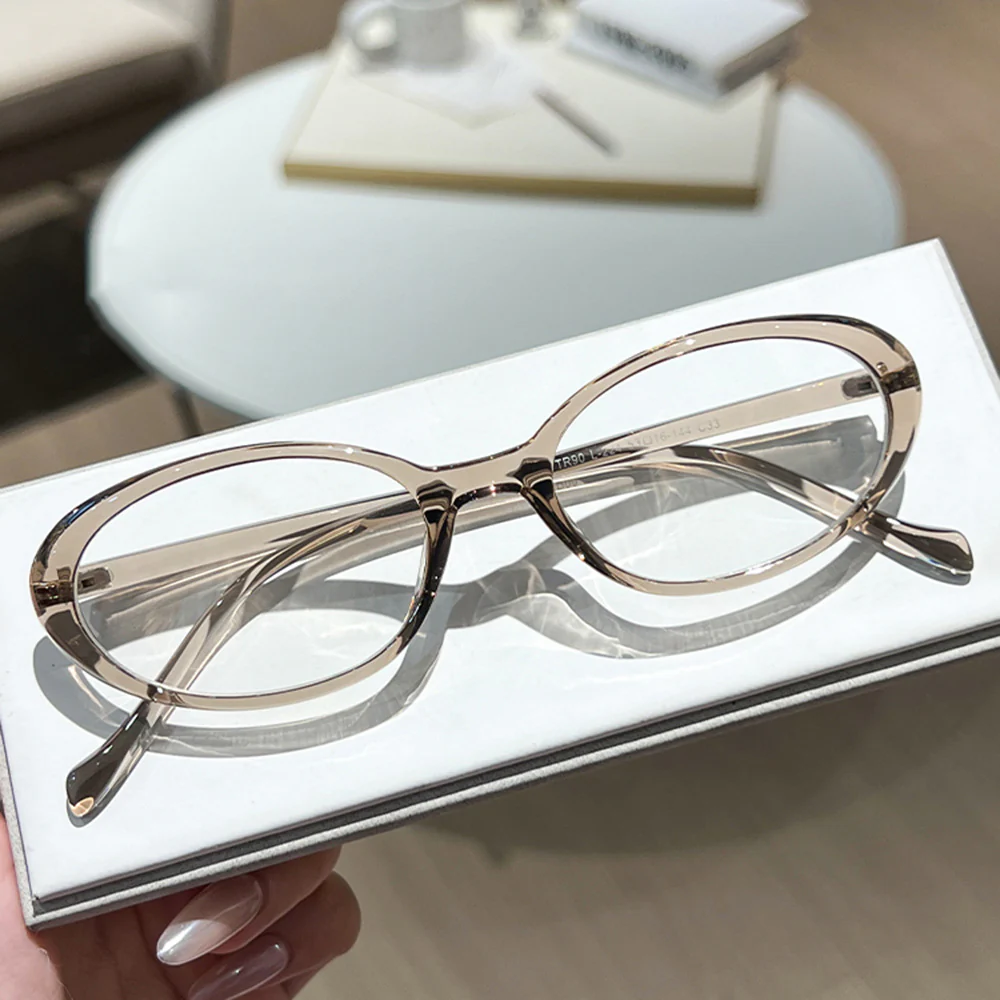 Oval Fashion Retro Optical Glasses for Artistic Style VK2236 - Image 12