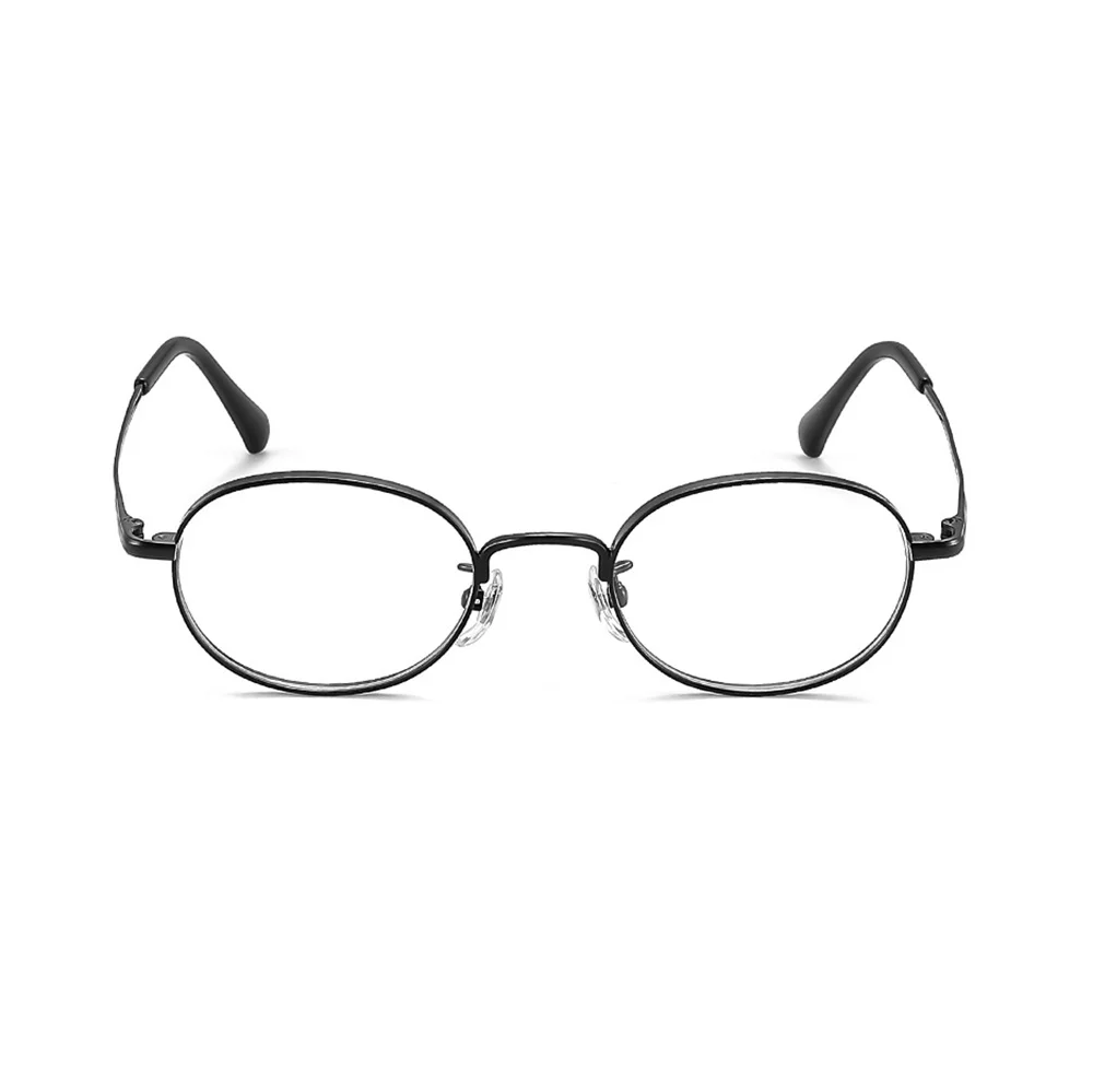 Pure Titanium Small Frame Glasses for High Prescription VK2239 - Image 5