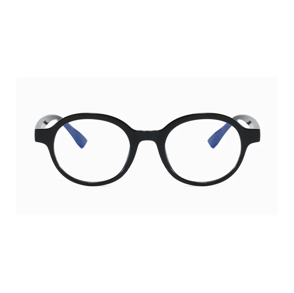 Retro Round Blue Light Blocking Glasses VK2245 - Image 6