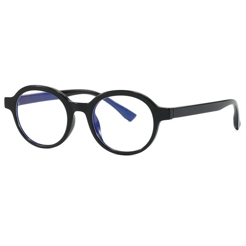 Retro Round Blue Light Blocking Glasses VK2245 - Image 7