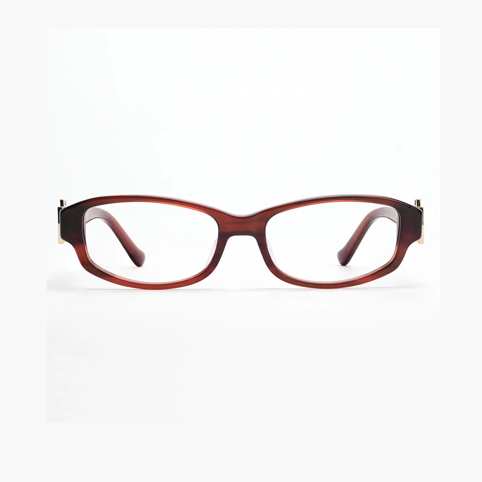Vintage Y2K Style Acetate Rectangle Glasses VK2246