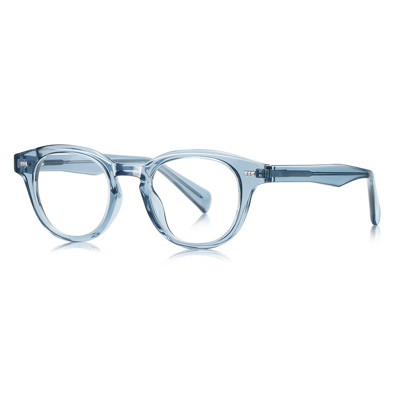 Round Retro Optical Glasses with Spring Hinges VK2250 - Image 2