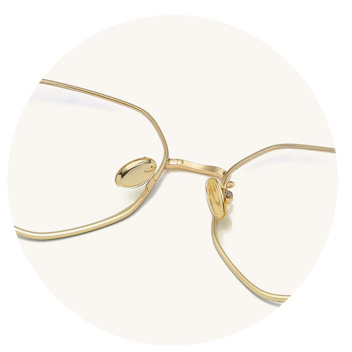 Geometric Metal Chain Pendant Fashion Glasses for Women VK2253 - Image 4