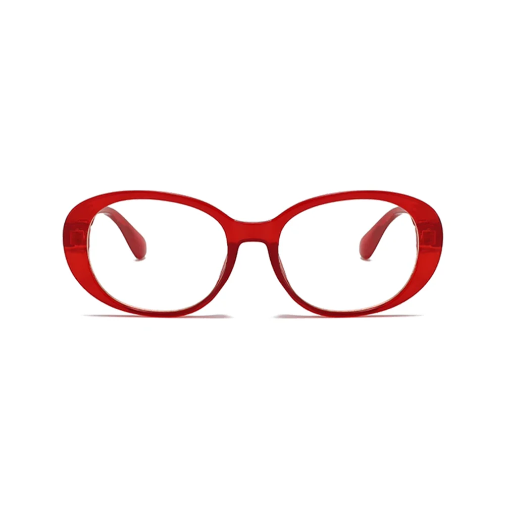 Trendy Oval Blue Light Blocking Glasses VK2257