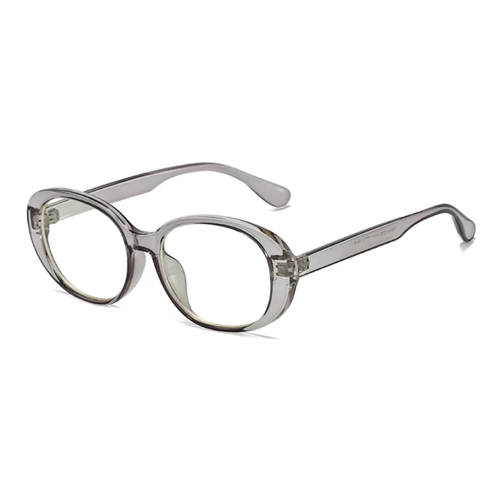 Trendy Oval Blue Light Blocking Glasses VK2257 - Image 12