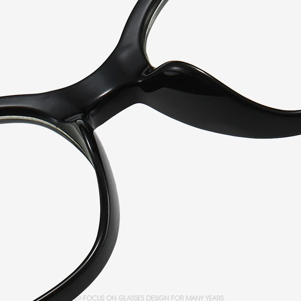 Trendy Oval Blue Light Blocking Glasses VK2257 - Image 4