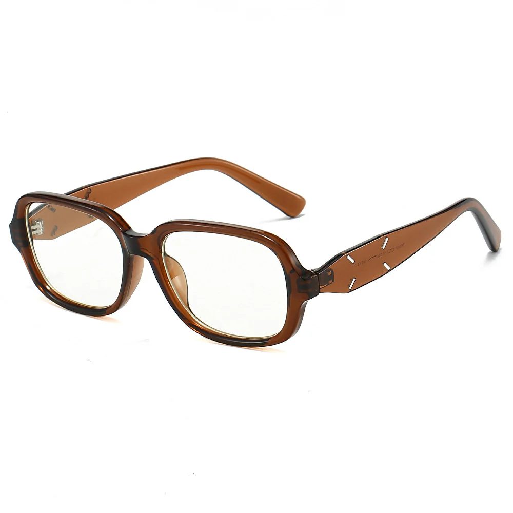 Fashion Rectangle Glasses with Thick Temples VK2258 - Image 10