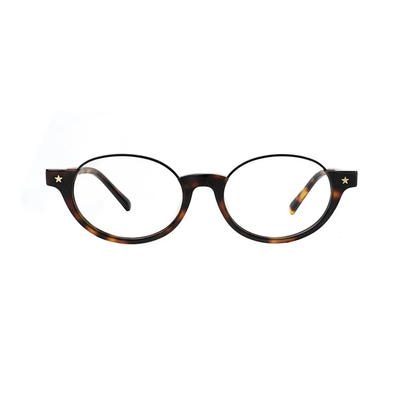 Cute and Chic Oval Frame Glasses for Women VK2261