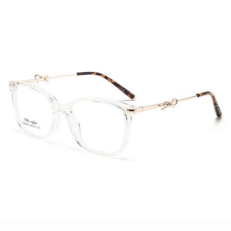 Women's Cat-Eye Glasses with Bowknot Temple Decoration VK2262 - Image 11