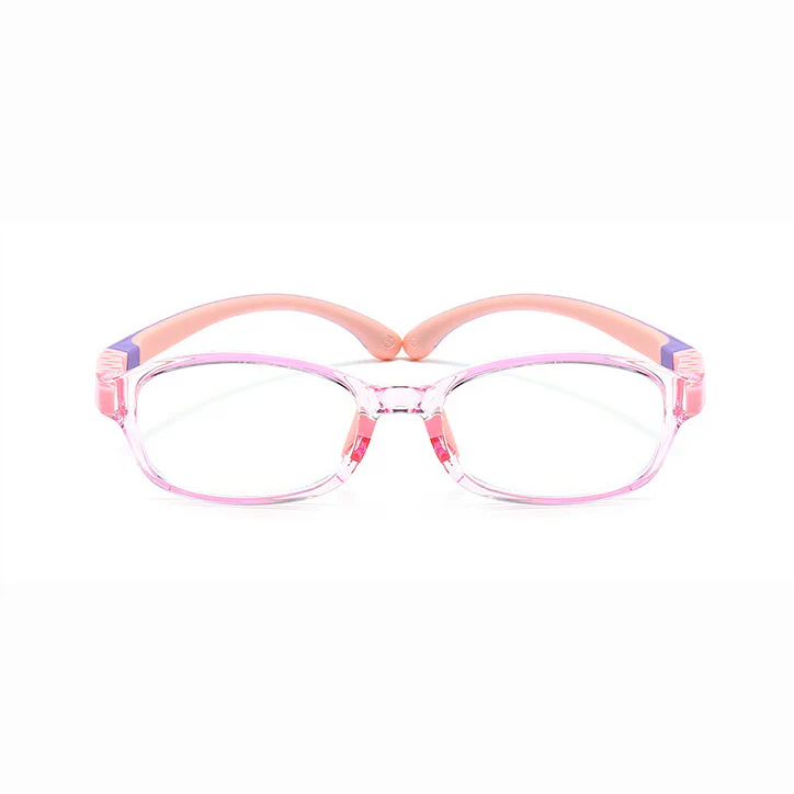 Kids Blue Light Blocking Glasses Flexible Soft Silicone Frame VK2263 - Image 11