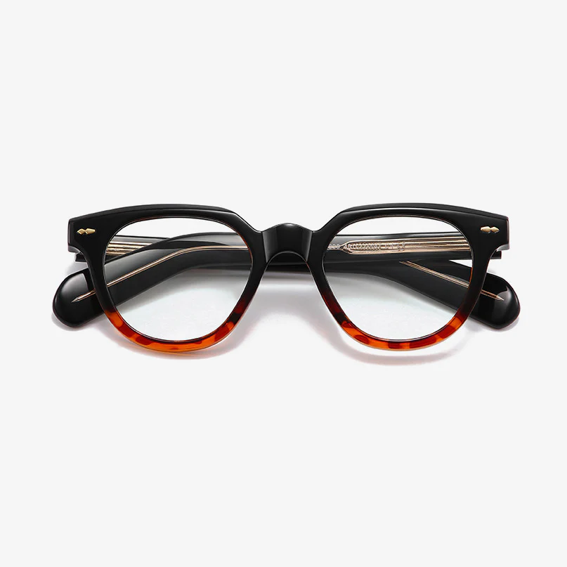 Vintage Round Glasses Frame Artistic Trendy Style VK2266 - Image 13