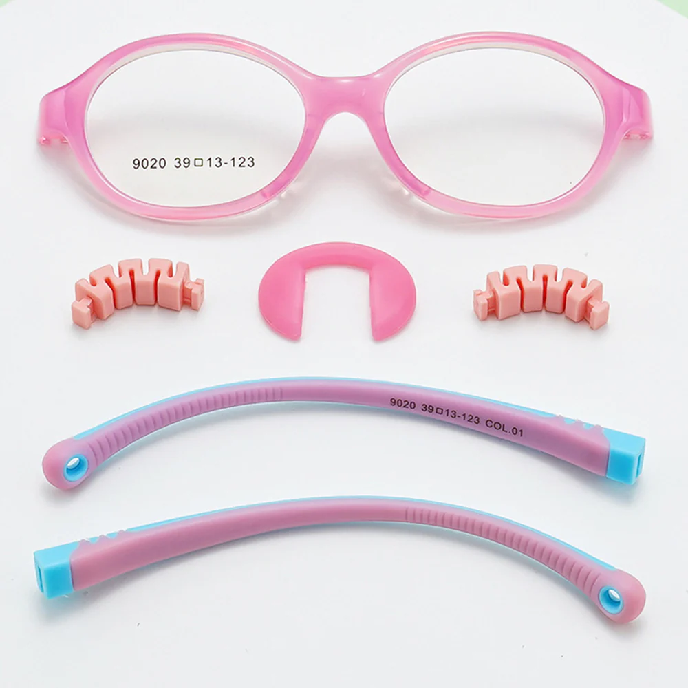 2–4 Years Old Kids' Nano Silicone Eyeglass Frame VK2269 - Image 9