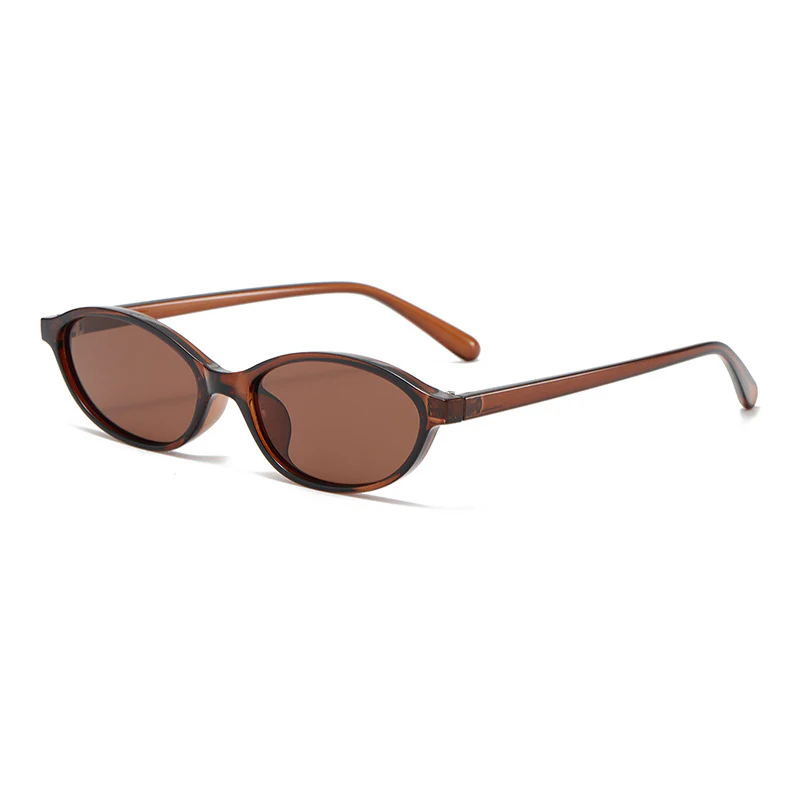 Narrow Cat-Eye Vintage Polarized Sunglasses Unisex UV400 VK2279 - Image 9