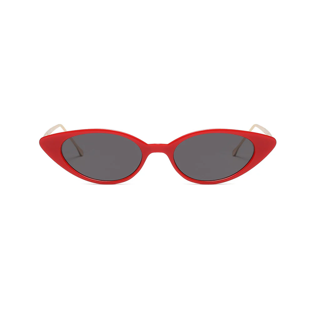 Stylish Cat-Eye Sunglasses with Metal Temples VK2280 - Image 12