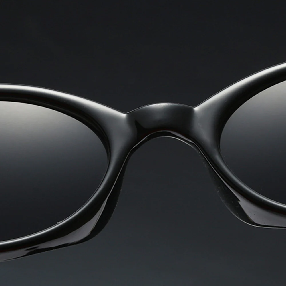 Stylish Cat-Eye Sunglasses with Metal Temples VK2280 - Image 3