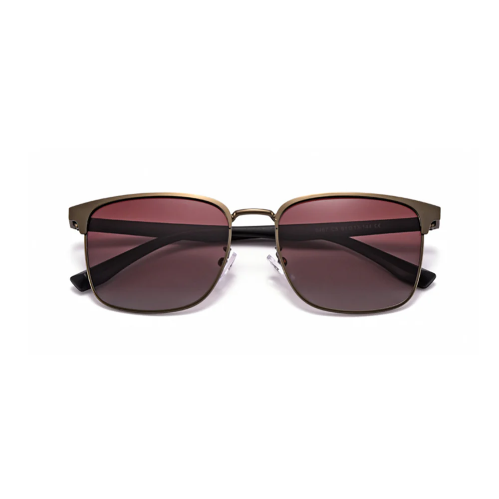 Men's Browline Summer Lightweight Sun Protection Sunglasses VK2281 - Image 8