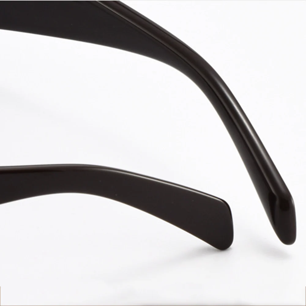 Rectangular Fashion Polarized Sunglasses Geometric Temples VK2285 - Image 7