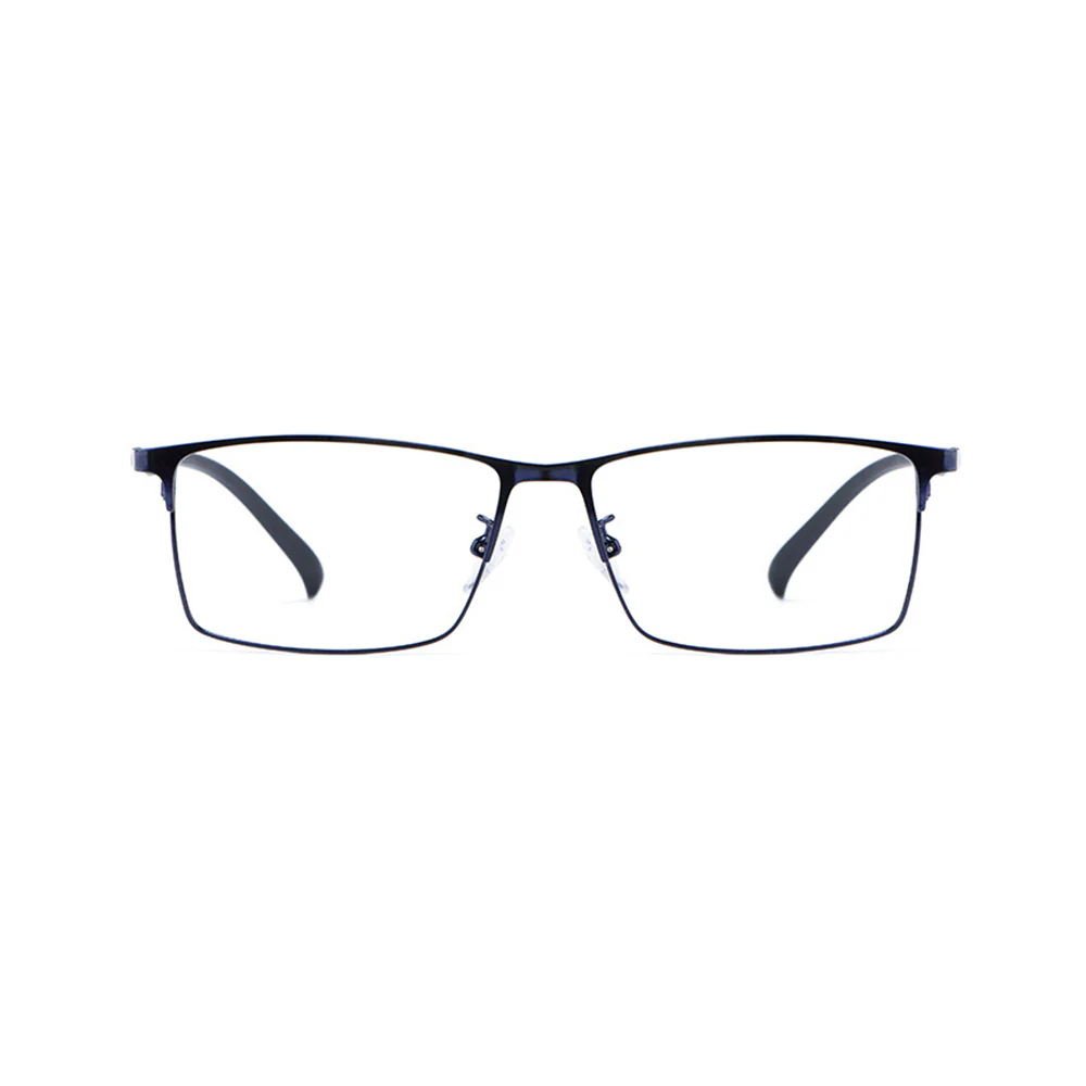 Men’s Business Rectangle Metal Glasses Lightweight VK2296