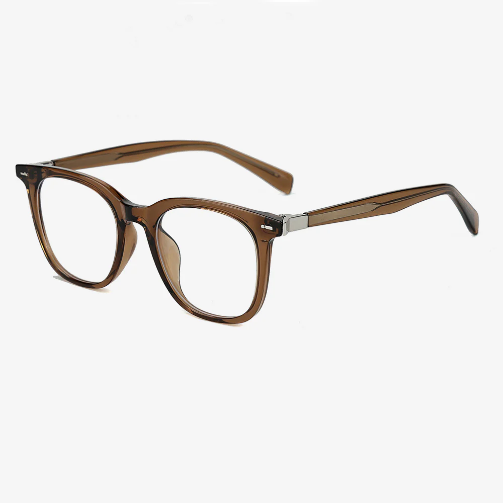 Square Blue Light Blocking Glasses with Acetate Temples VK2299 - Image 7