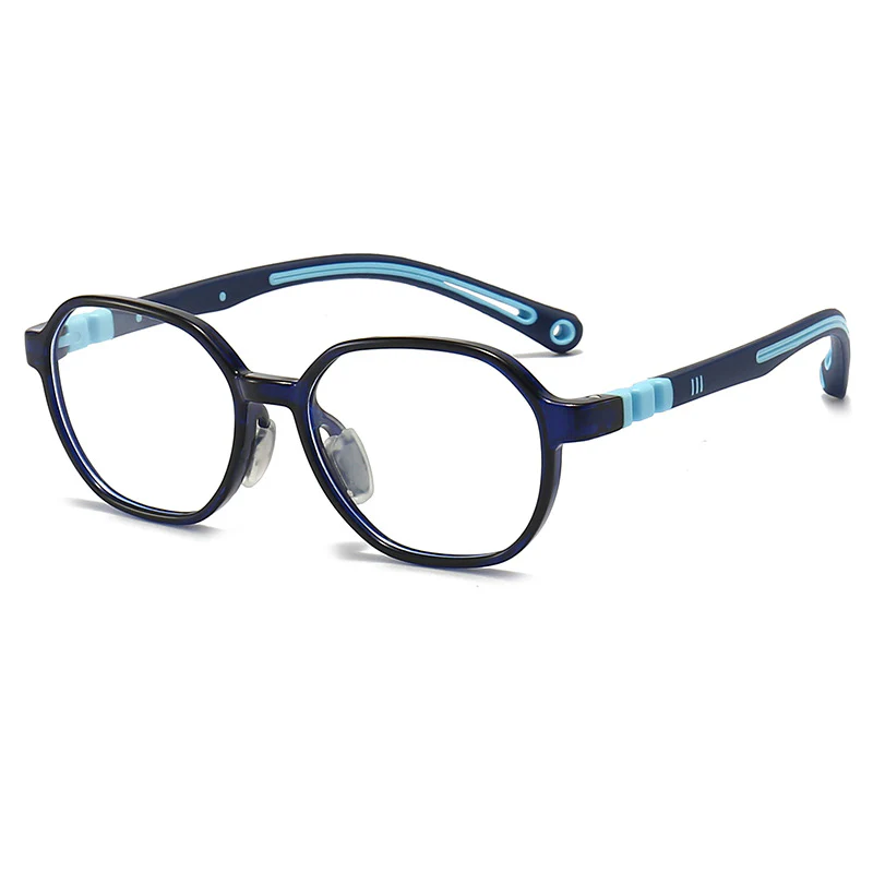 Children’s Geometric Blue Light Blocking Glasses VK2307 - Image 7