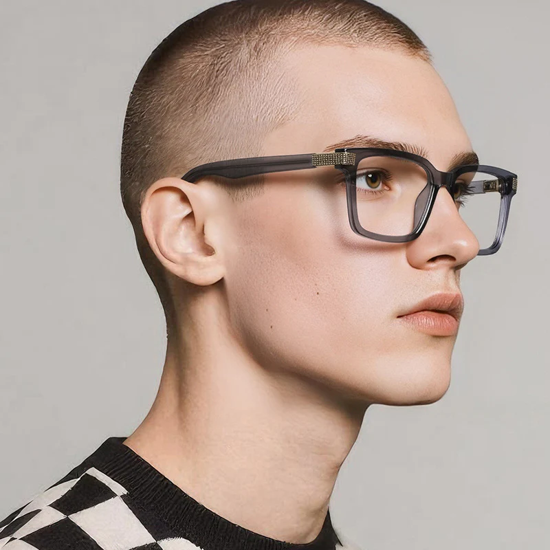 Rectangular Unisex Glasses with Spring Hinges VK2308 - Image 5
