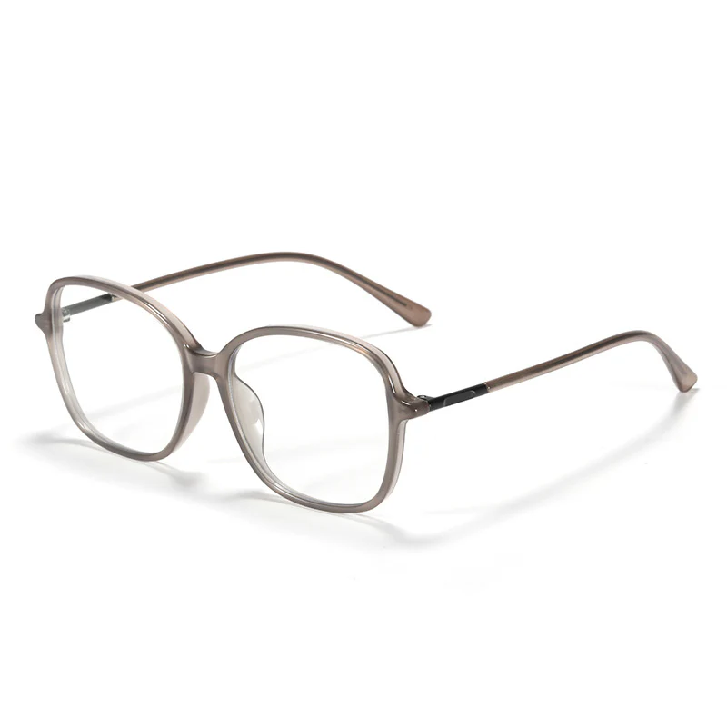 Square Fashion Lightweight Glasses Large Eyewear VK2310 - Image 12