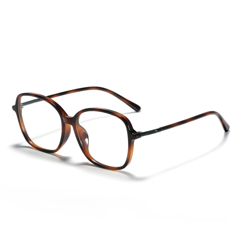 Square Fashion Lightweight Glasses Large Eyewear VK2310 - Image 8