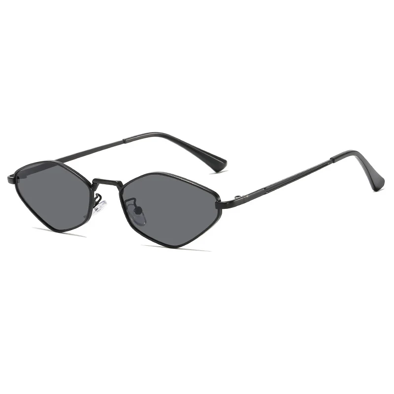 Geometric Irregular Polygon Metal Sunglasses VK2312 - Image 5