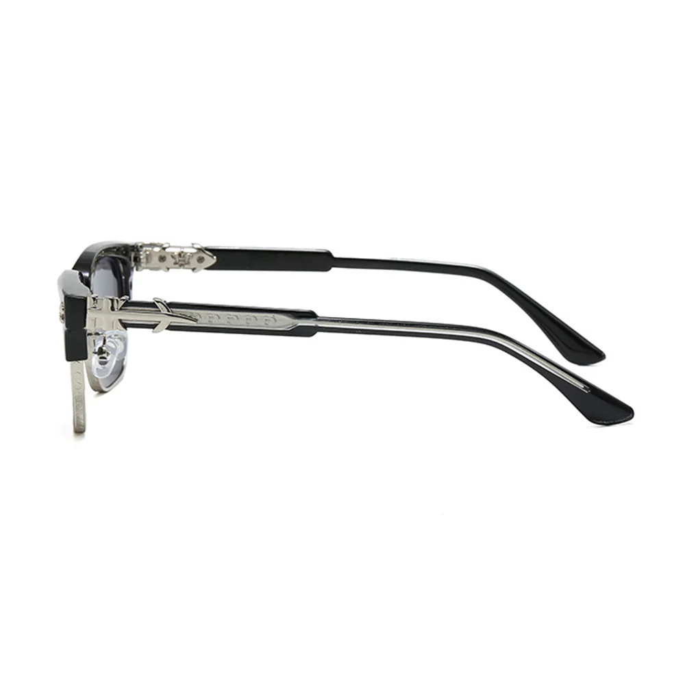 Unisex Business Browline Glasses Blue Light Blocking VK2319 - Image 3
