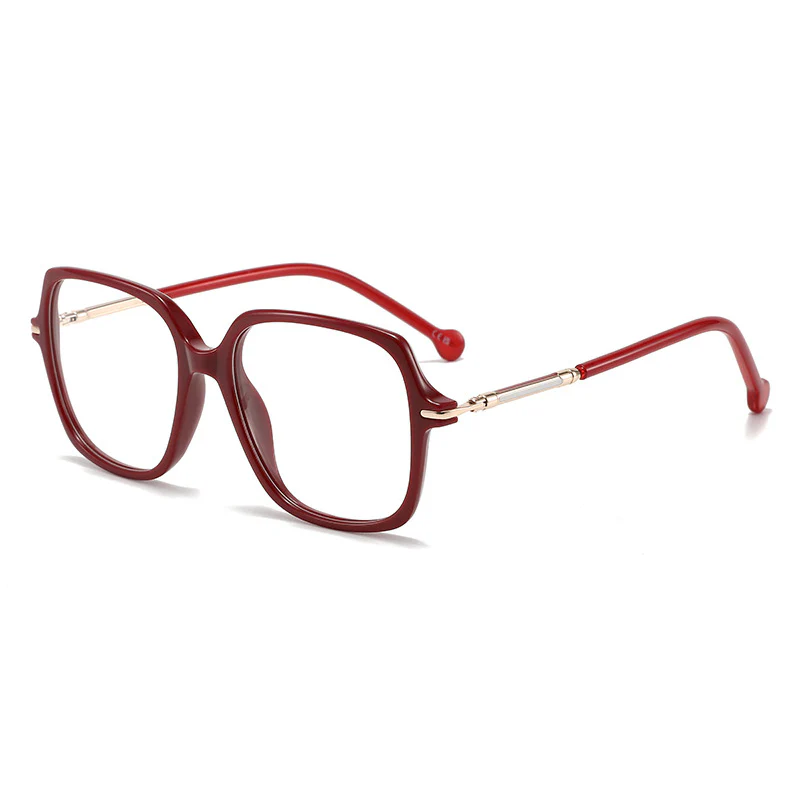 Oversize Square Stylish Glasses Lightweight VK2322 - Image 13