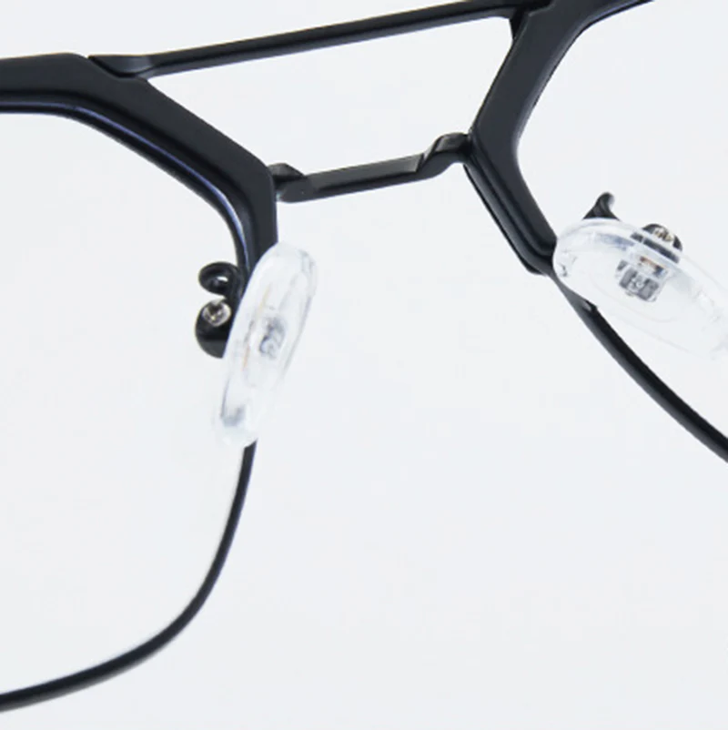 Metal Browline Business Glasses for Men VK2327 - Image 3