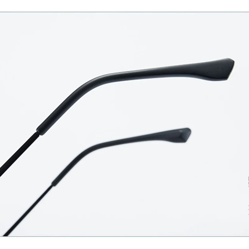 Metal Browline Business Glasses for Men VK2327 - Image 5