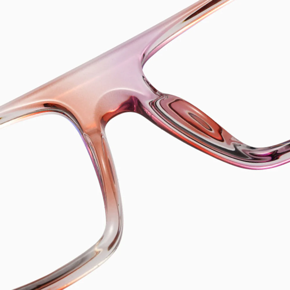 Square Gradient Color Fashion Prescription Glasses VK2335 - Image 4