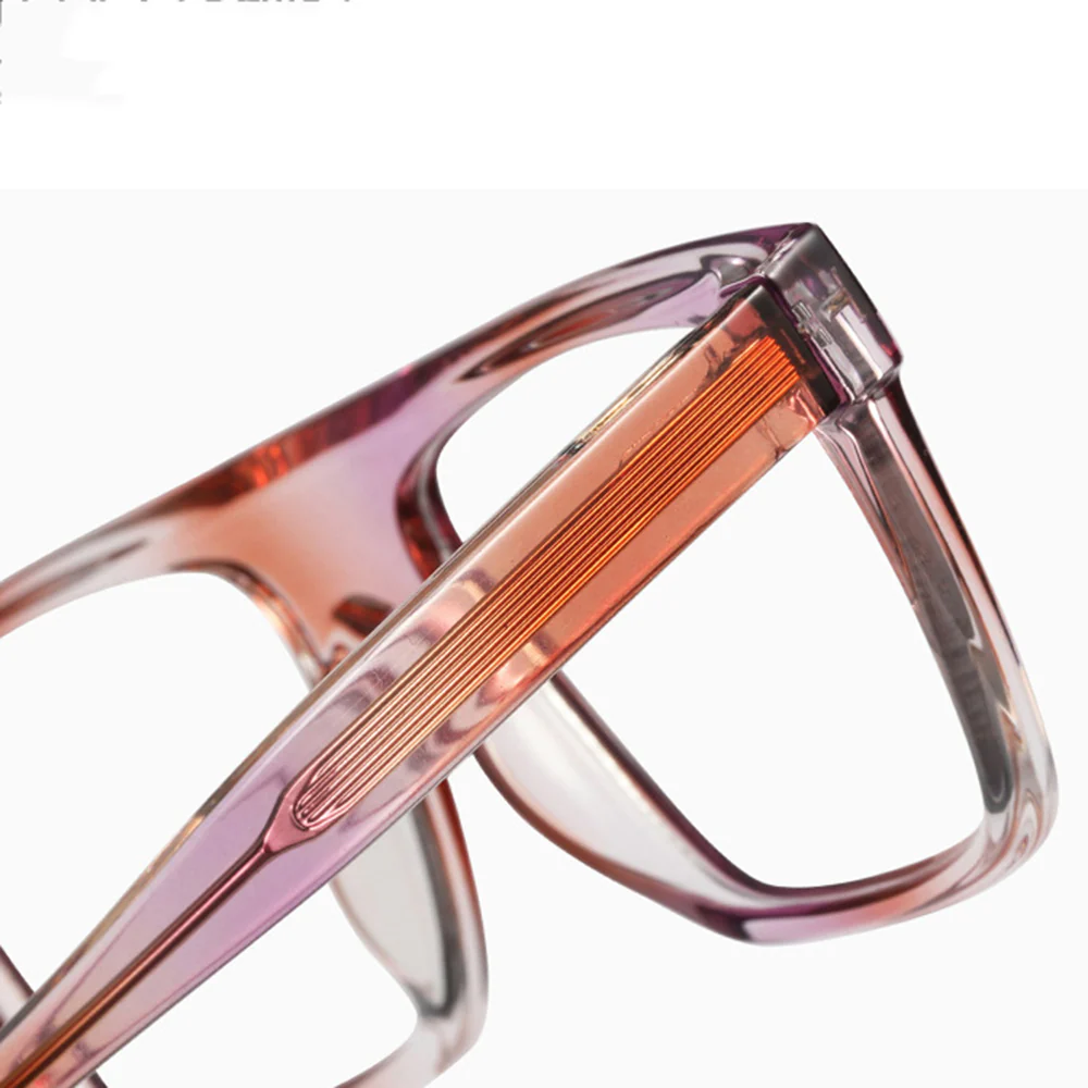 Square Gradient Color Fashion Prescription Glasses VK2335 - Image 5
