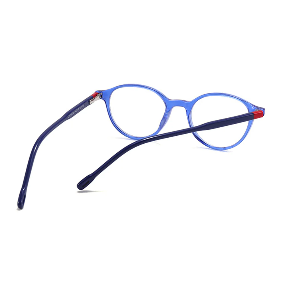 Acetate Kids Round Glasses / Sunglasses with Blue-Light & Anti-Glare Protection VK2340 - Image 3