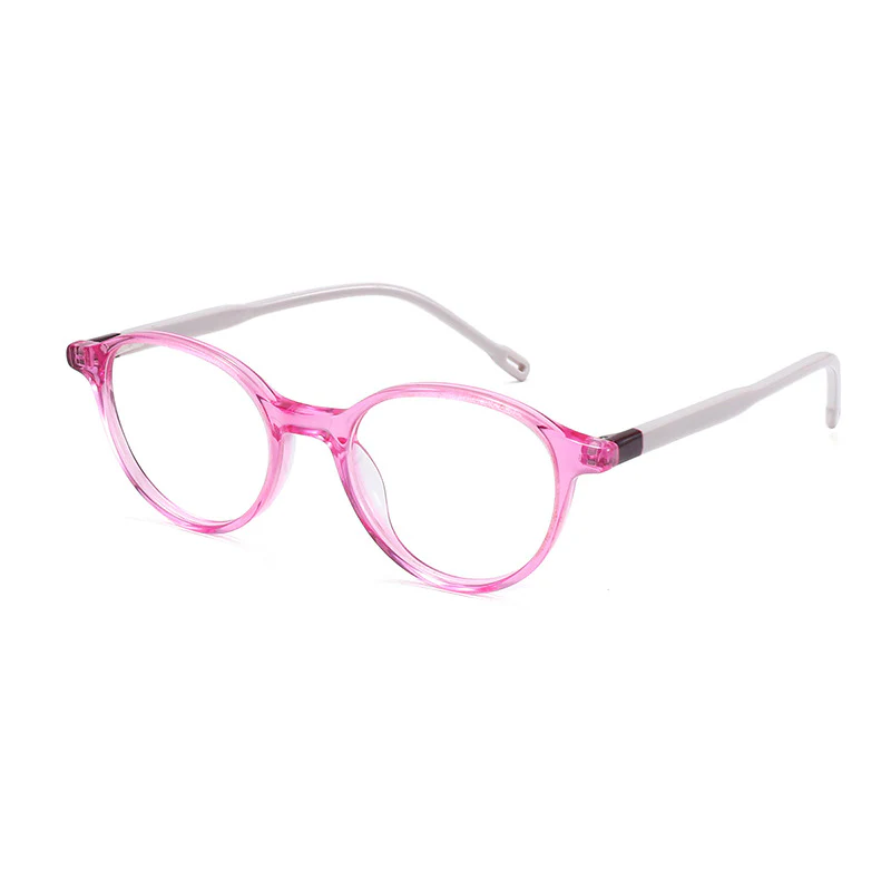 Acetate Kids Round Glasses / Sunglasses with Blue-Light & Anti-Glare Protection VK2340 - Image 7