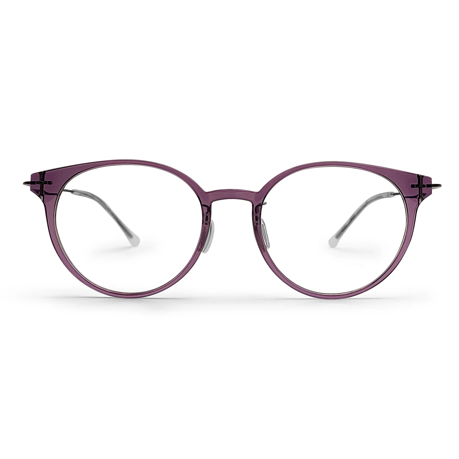 Round Ultra-Light Blue Light Blocking Glasses VK2347 - Image 2