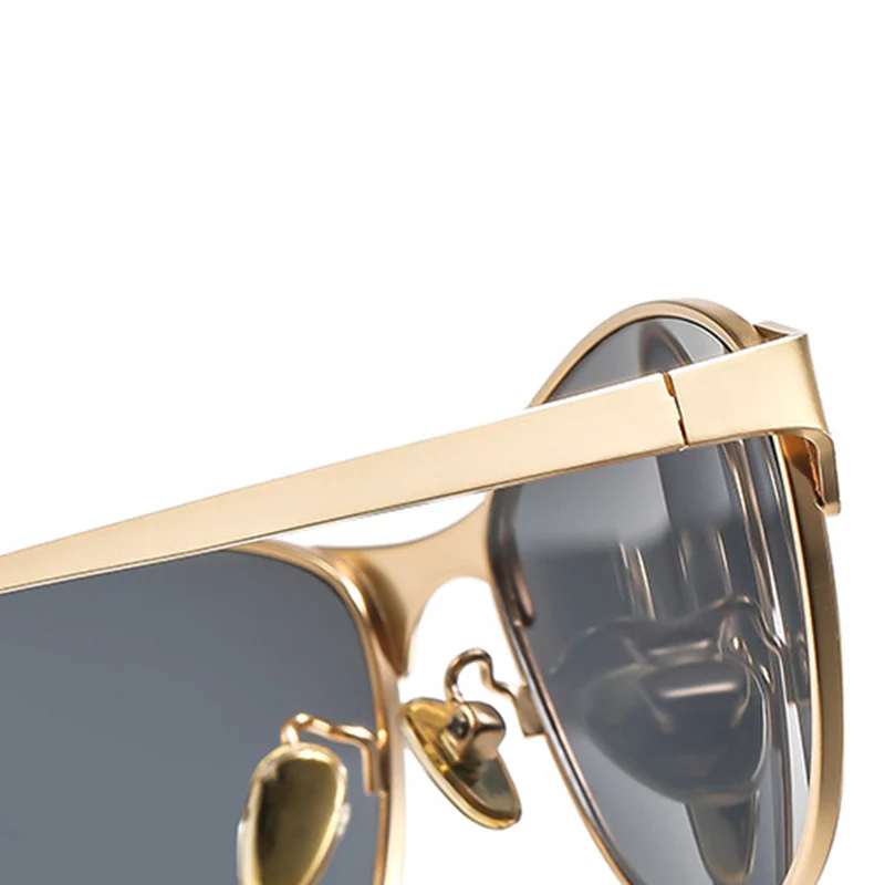 Stylish and Chic Cat Eye Metal Prescription Sunglasses VK2349 - Image 4